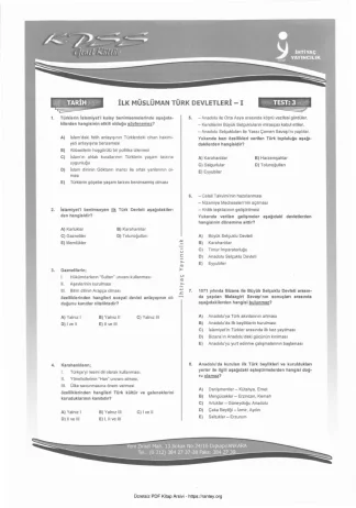 İHTİYAÇ TARİH TEST3