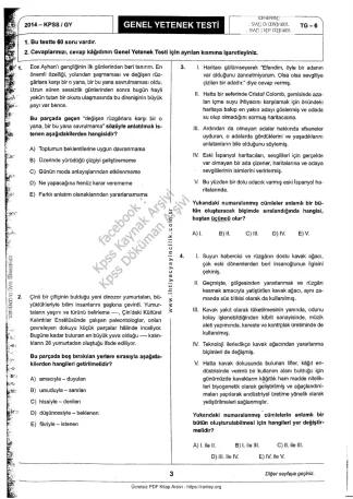 İhtiyaç 2014 Tg 6 GyGk