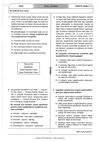 Yediiklim 2018 Tg9 GyGk