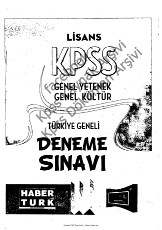 Yargi 2014 1Deneme GyGk