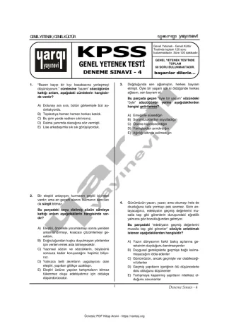 deneme4gkgy kitap kapağı