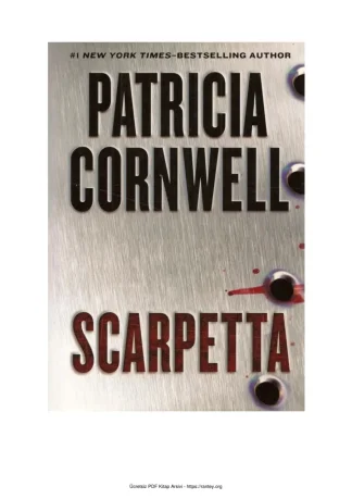 Scarpetta kitap kapağı