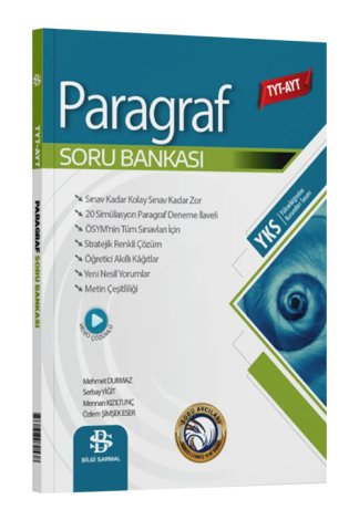 TYT AYT Paragraf Soru Bankası kitap kapağı