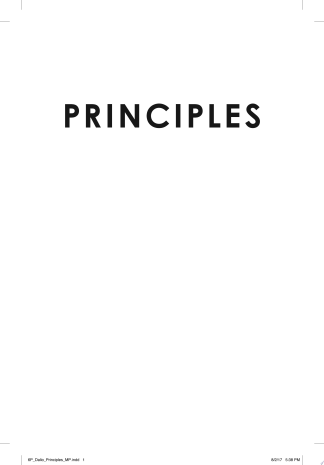 Principles kitap kapağı