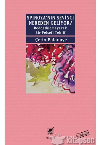 Spinozanin Sevinci Nereden Geliyor Reddedilemeyecek Bir Felsefi Teklif kitap kapağı