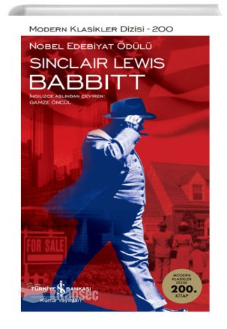 Babbitt Sinclair Lewis kitap kapağı
