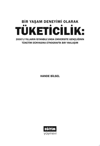 Tüketim köleliği kitap kapağı
