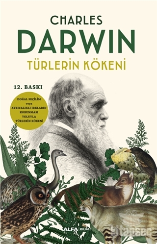 Türlerin Kökeni kitap kapağı