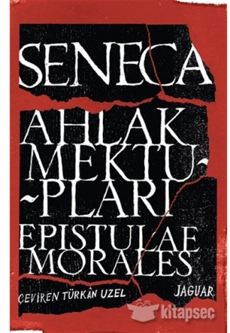 Ahlak Mektupları Epistulae Morales kitap kapağı