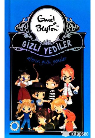 Aferin Gizli Yediler kitap kapağı