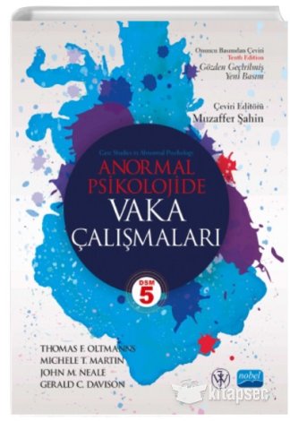 Anormal Psikolojide Vaka Çalışmaları kitap kapağı