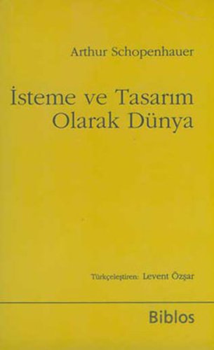 İsteme ve Tasarım Olarak Dünya-cep kitap kapağı
