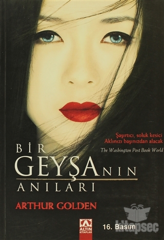 Bir Geyşanın Anıları kitap kapağı