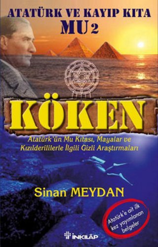 Köken - Atatürk ve Kayıp Kıta Mu 2 kitap kapağı