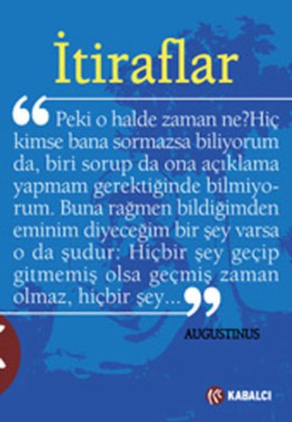 İtiraflar kitap kapağı