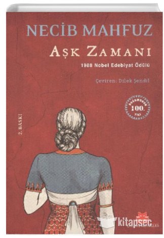 Aşk Zamanı Necib Mahfuz Kırmızı Kedi Yayınevi kitap kapağı
