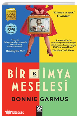 Bir Kimya Meselesi Bonnie Garmus kitap kapağı