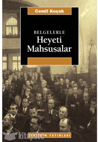 Belgelerle Heyeti Mahsusalar kitap kapağı
