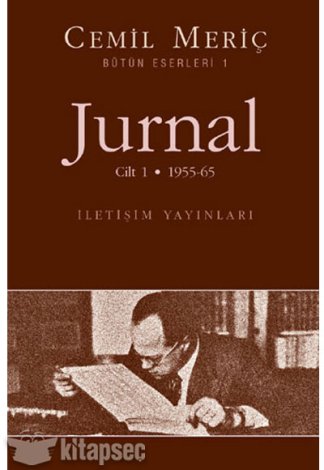 Jurnal 1. Cilt kitap kapağı