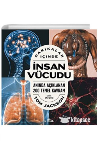 Dakikalar İçinde İnsan Vücudu kitap kapağı