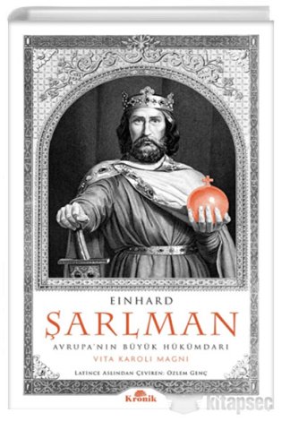 Şarlman Avrupanın Büyük Hükümdarı kitap kapağı