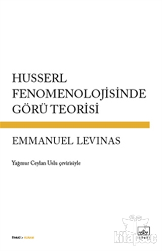Husserl Fenomenolojisinde Görü Teorisi kitap kapağı