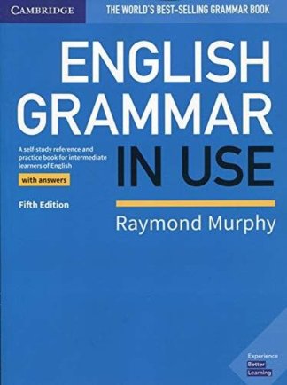 English Grammar in Use BLUE Intermediate 5th Ed Book with answers kitap kapağı