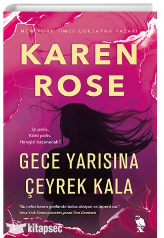 Gece Yarısına Çeyrek Kala Nemesis Yayınevi kitap kapağı