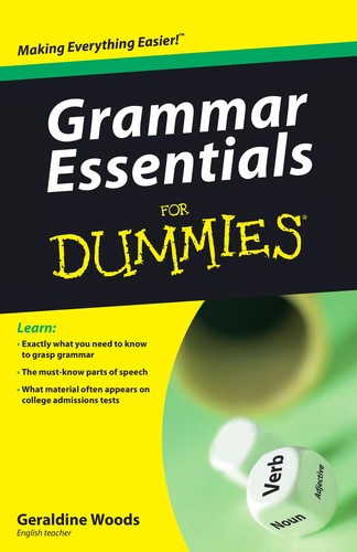 Grammar essentials for dummies kitap kapağı