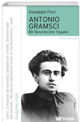 Antonio Gramsci İletişim Yayınevi kitap kapağı