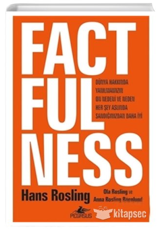 Factfulness Ciltli Hans Rosling kitap kapağı