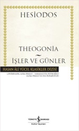 Theogonia - İşler ve Günler kitap kapağı