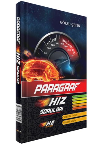 TYT AYT KPSS ALES DGS Paragraf Hız Soruları kitap kapağı