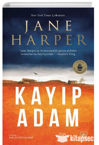 Kayıp Adam kitap kapağı
