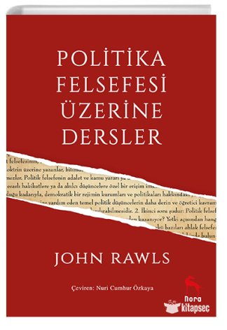 Politika Felsefesi Üzerine Dersler Nora Kitap kitap kapağı