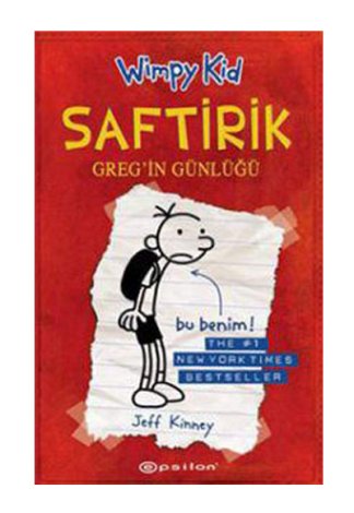 Saftirik Greg`in Günlüğü 1 Bu Benim Jeff Kinney Epsilon Yayınları