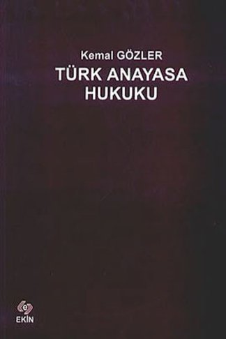 Türk Anayasa Hukuku kitap kapağı