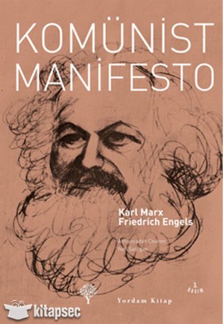 Komünist Manifesto kitap kapağı