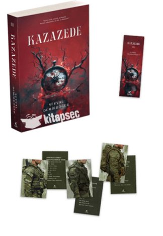 Kazazede - 3 kitap kapağı