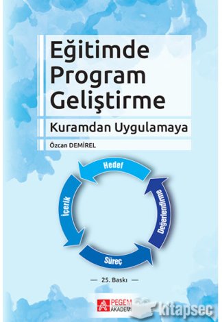 Eğitimde Program Geliştirme kitap kapağı