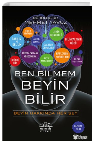Ben Bilmem Beyin Bilir kitap kapağı
