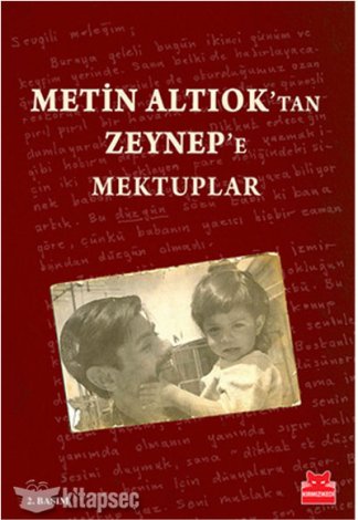 Metin Altıok tan Zeynepe Mektuplar kitap kapağı