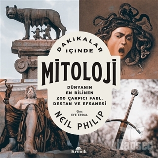Dakikalar İçinde Mitoloji kitap kapağı