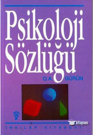 Psikoloji Sözlüğü kitap kapağı