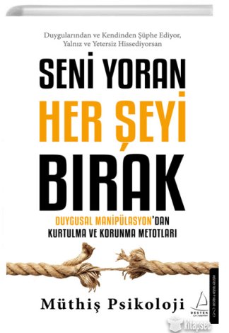 Seni Yoran Her Şeyi Bırak kitap kapağı