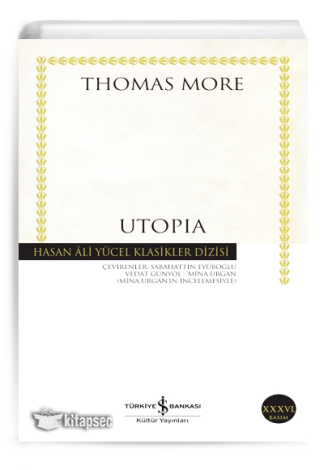 Utopia Hasan Ali Yücel Klasikler kitap kapağı
