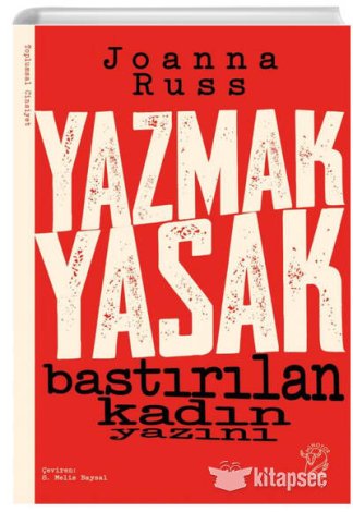 Yazmak Yasak Joanna Russ kitap kapağı