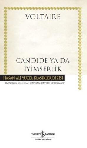 Candide Ya da İyimserlik kitap kapağı