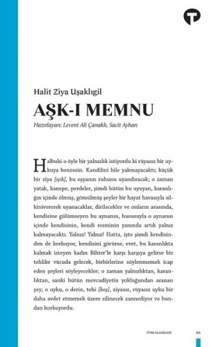 Aşk-ı Memnu kitap kapağı