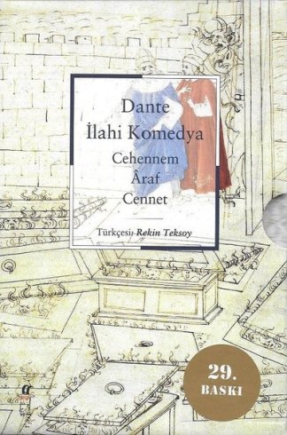 İlahi Komedya - Cehennem Araf Cennet (3 Cilt Takım) kitap kapağı